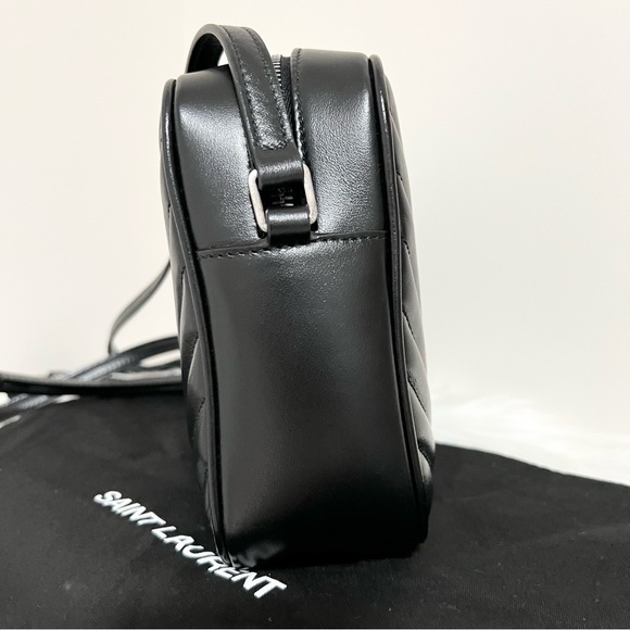 Saint Laurent Lou Matelassé Calfskin Chevron Leather Medium Camera Bag - Picture 7 of 15